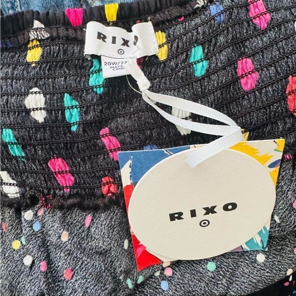 RIXO Plus Size Polka Dot Long Sleeve Swing Dress Size 20W/22W - Picture 7 of 11